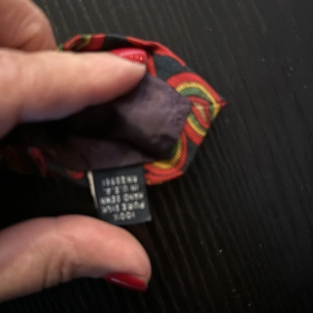 Burberry Silk Printed Vintage Tie